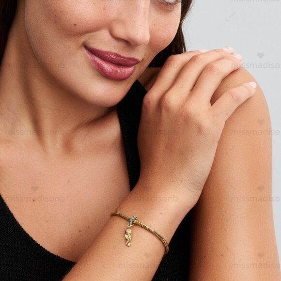 Pandora Seahorse Dangle Charm - Picture 5 of 6